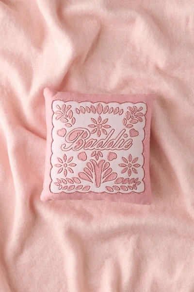 Cheeky Doily Throw Pillow