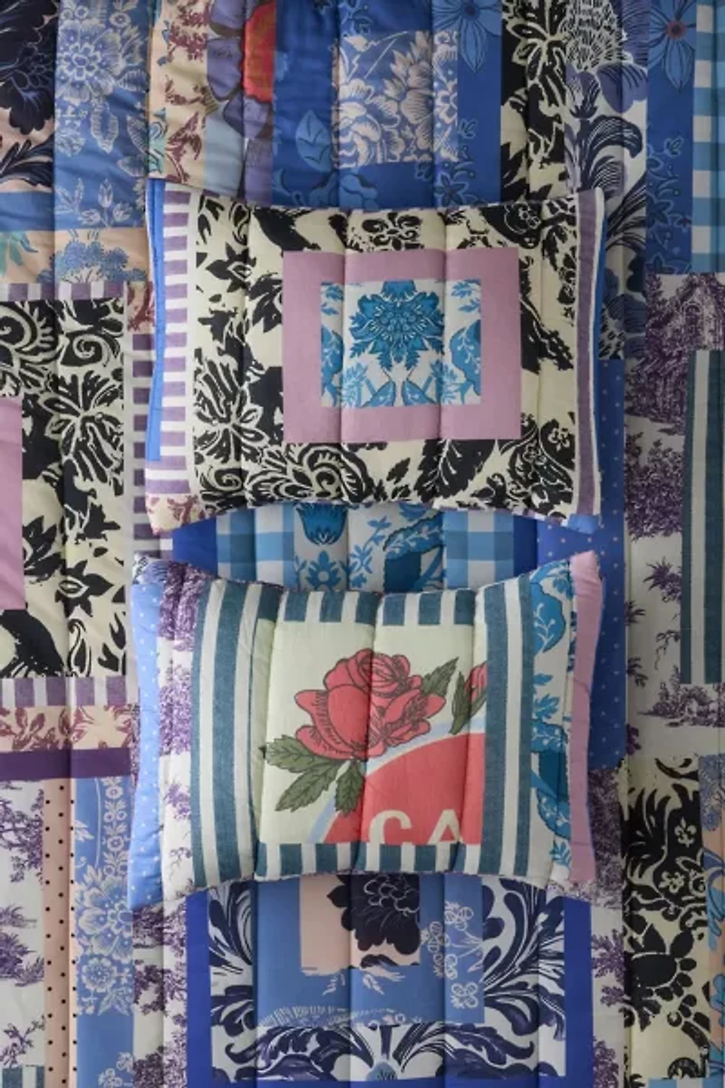 Audrey Patched Quilted Sham Set