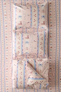 Molly Floral Striped Patterned Duvet Cover Set