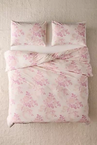 Juliette Floral Bow Toile Duvet Cover Set