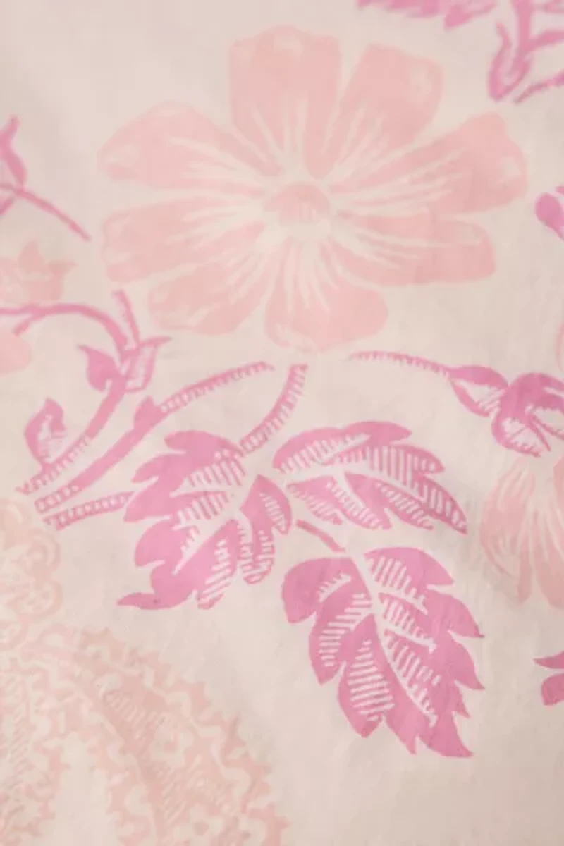 Juliette Floral Bow Toile Duvet Cover Set