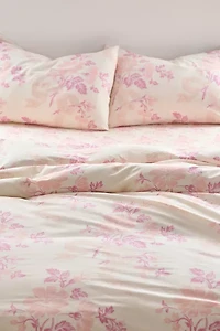 Juliette Floral Bow Toile Duvet Cover Set