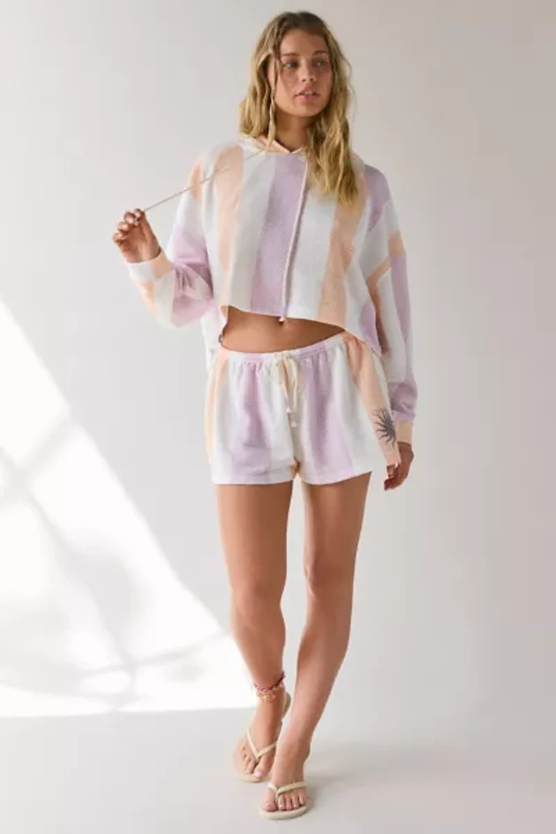 Out From Under High Tide Oversized Crop Hoodie Sweatshirt