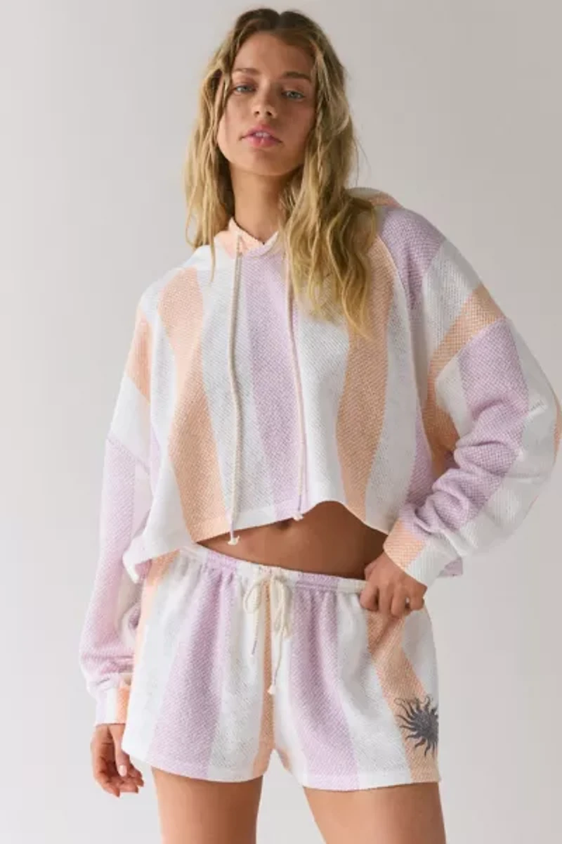 Out From Under High Tide Oversized Crop Hoodie Sweatshirt