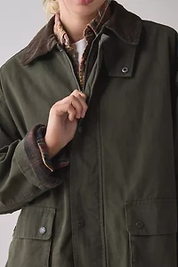 BDG Nina Flannel Lined Cotton Canvas Barn Jacket
