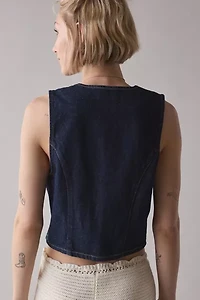 BDG Michelle V-Neck Denim Vest Top