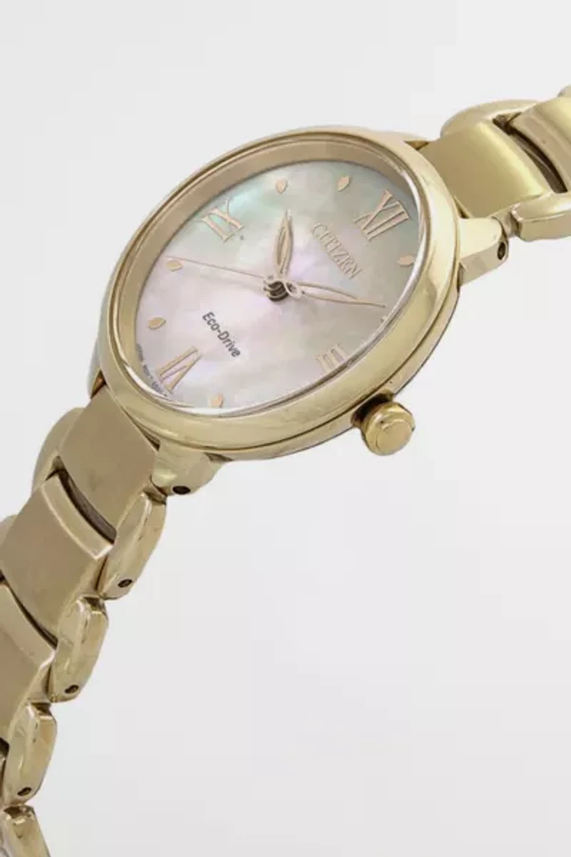 Citizen L Series Eco-Drive Mother of Pearl Dial Watch