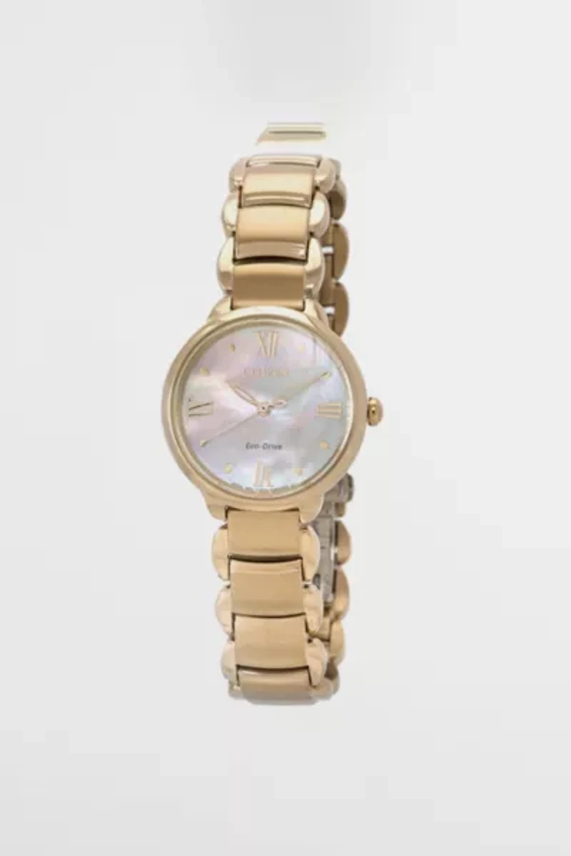 Citizen L Series Eco-Drive Mother of Pearl Dial Watch