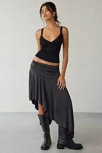 Out From Under Lace Trim Soft Touch Cropped Cami