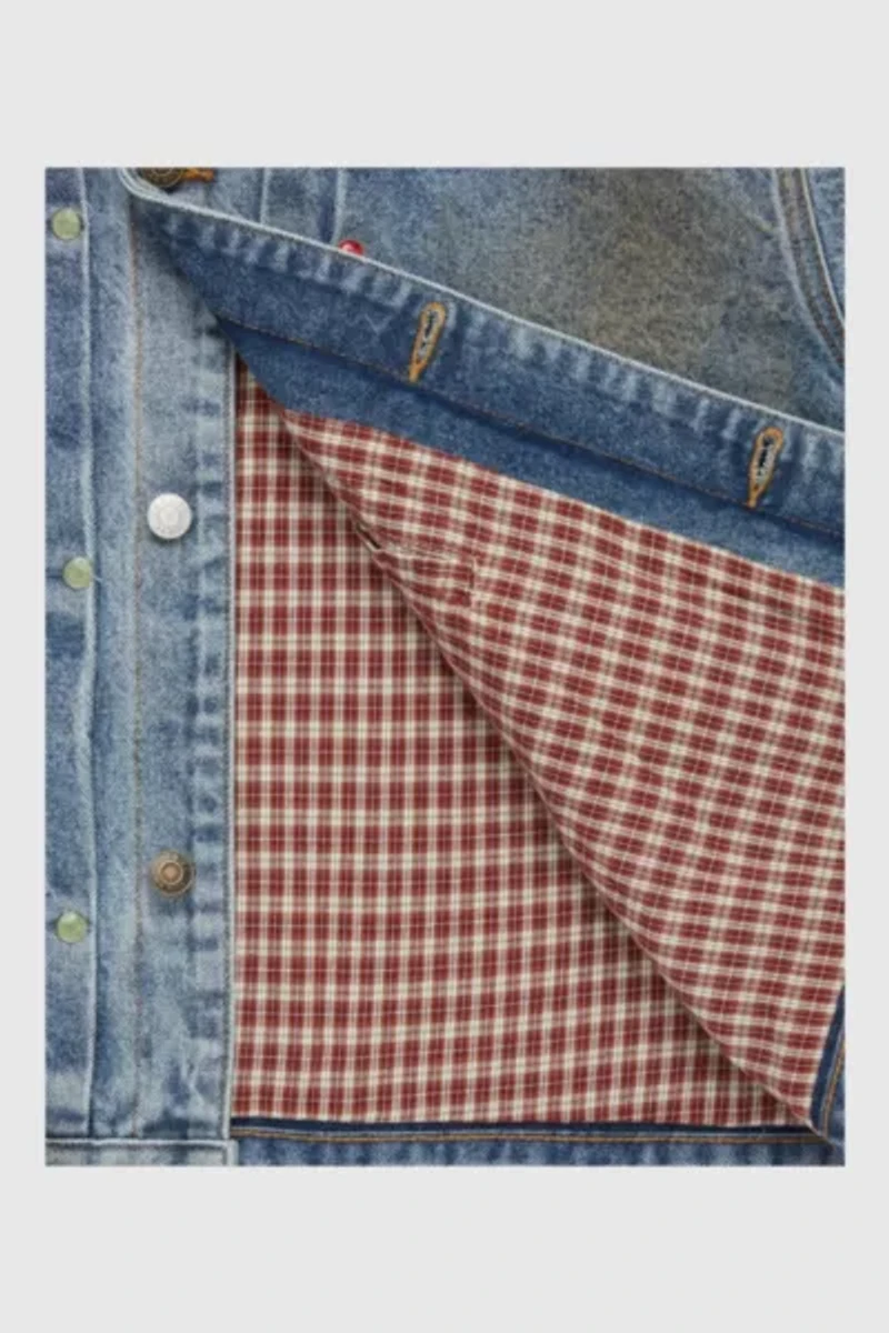 Fugazi Stone Rivet Denim Jacket