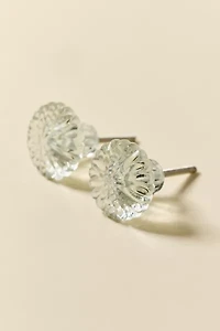 Luna Clear Glass Knob - Set Of 2