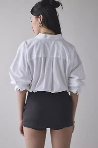 Silence + Noise Piper Denim Micro Skort