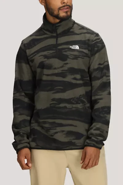The North Face Glacier Fleece Quarter Zip Sweatshirt