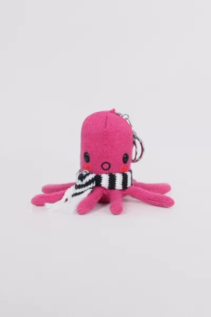 Strawberry Western Tako Keychain