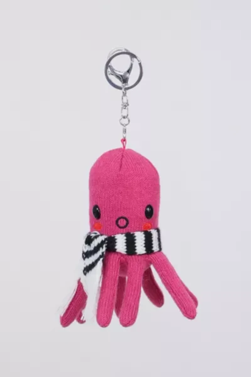 Strawberry Western Tako Keychain