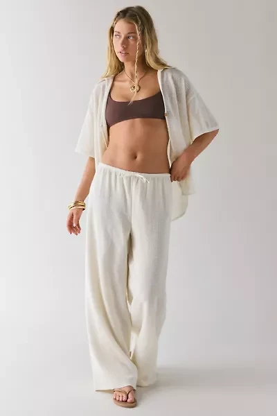 Out From Under Boardwalk Semi-Sheer Knit Beach Pant