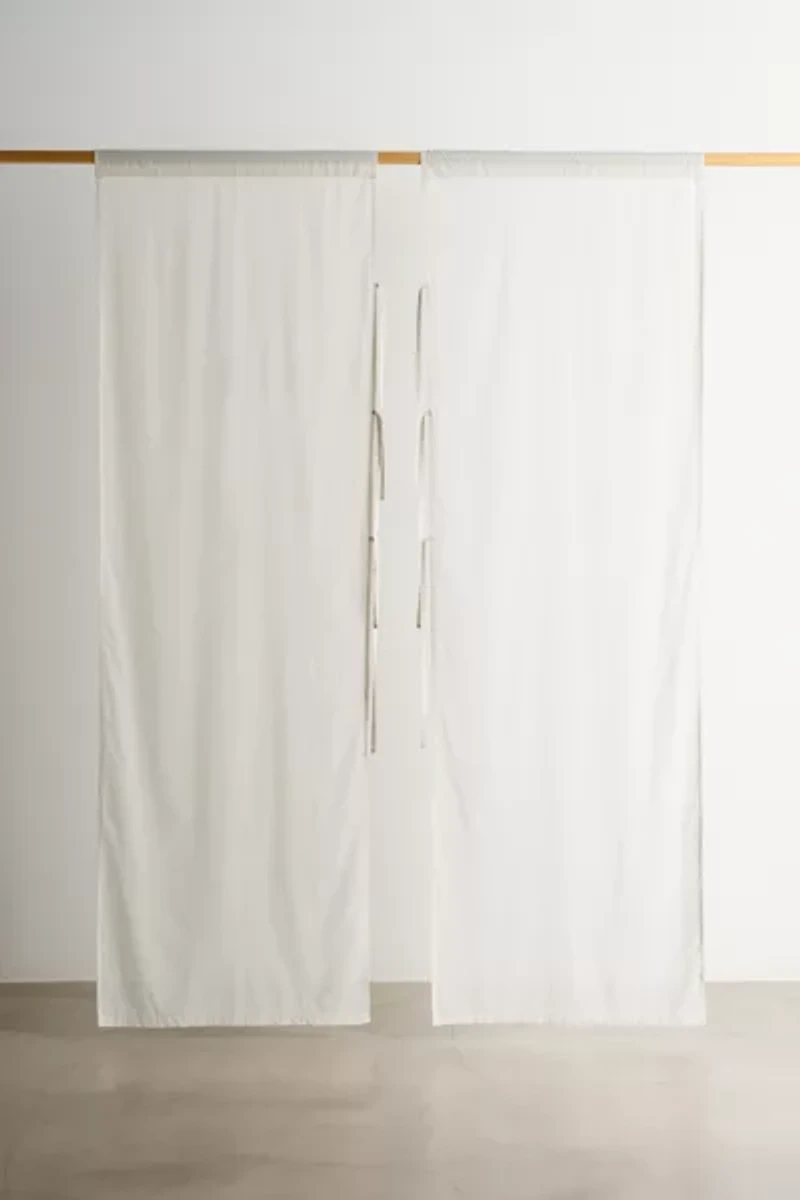 Peekaboo Voile 2-Piece Window Panel