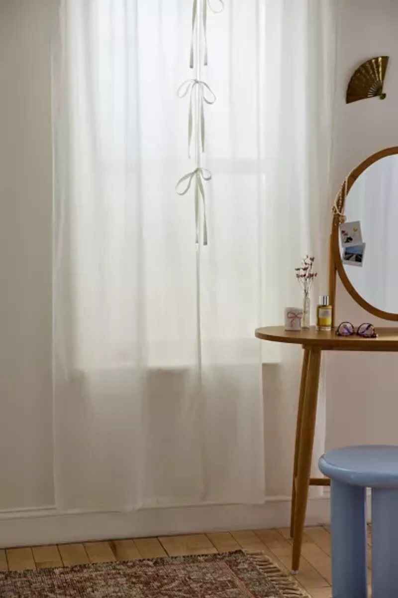 Peekaboo Voile 2-Piece Window Panel