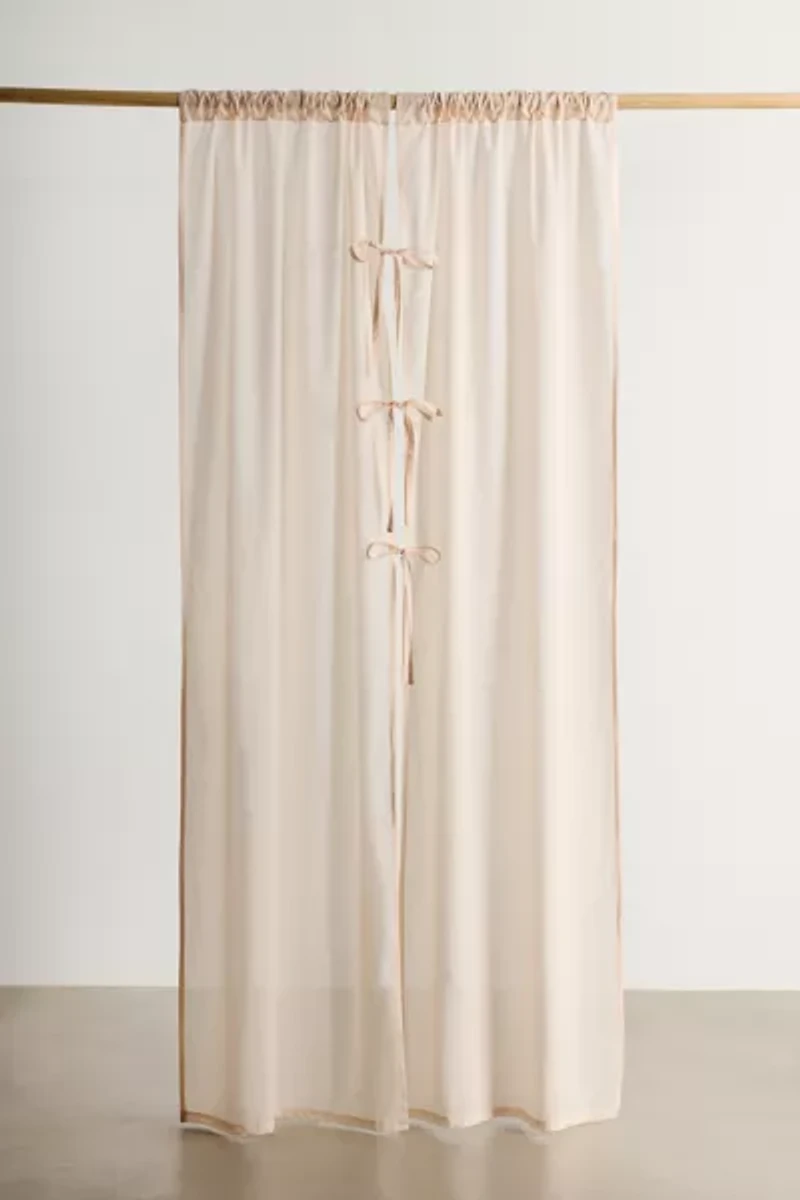 Peekaboo Voile 2-Piece Window Panel