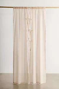 Peekaboo Voile 2-Piece Window Panel