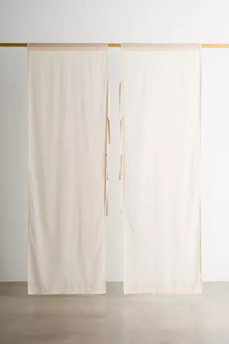 Peekaboo Voile 2-Piece Window Panel