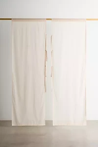 Peekaboo Voile 2-Piece Window Panel