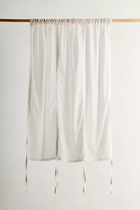 Solid Balloon Bow Window Valance Panel