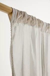 Solid Balloon Bow Window Valance Panel