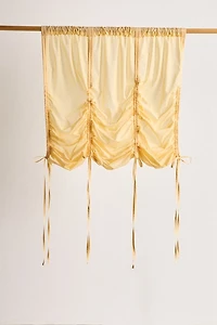 Solid Balloon Bow Window Valance Panel