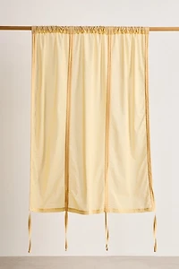 Solid Balloon Bow Window Valance Panel