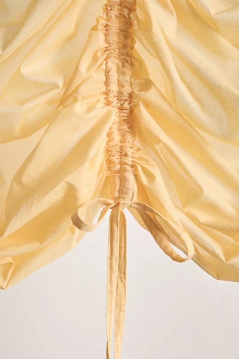 Solid Balloon Bow Window Valance Panel