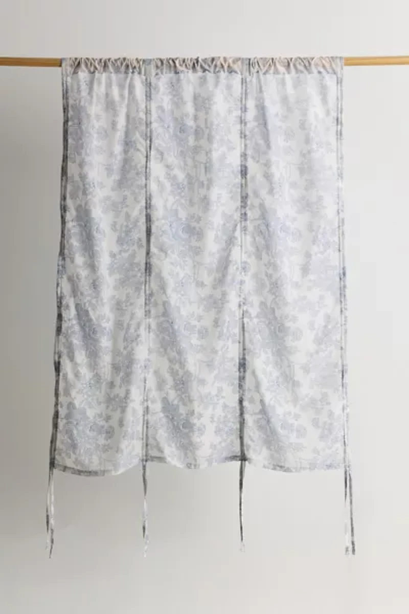 Printed Balloon Bow Window Valance Panel