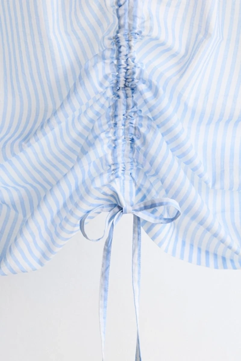 Printed Balloon Bow Window Valance Panel