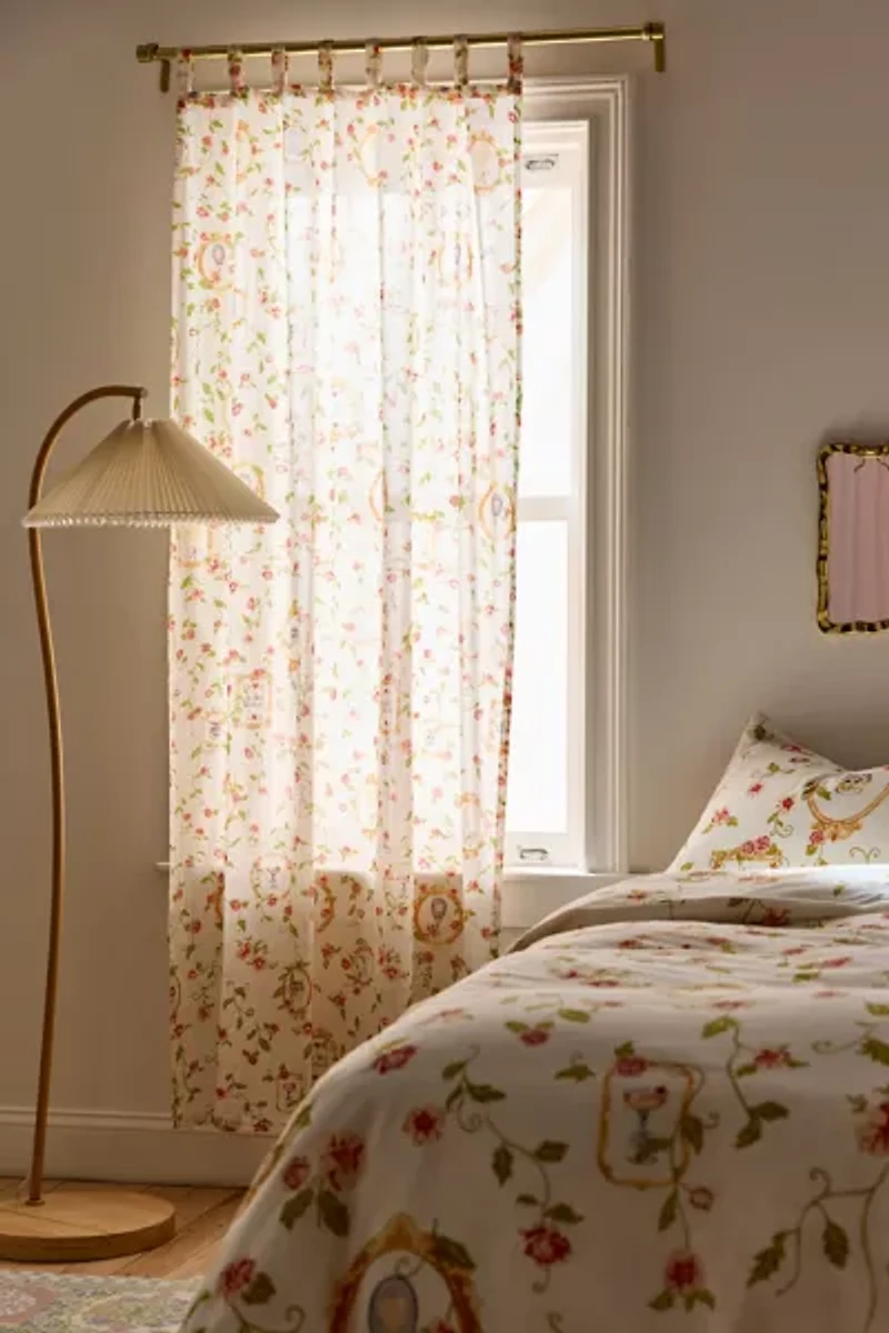 Finley Frame Patterned Window Panel