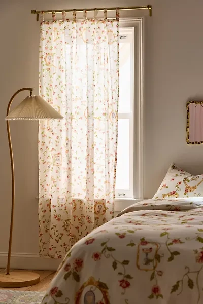 Finley Frame Patterned Window Panel