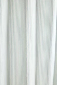 Yarn Dye Striped Knotted Window Panel