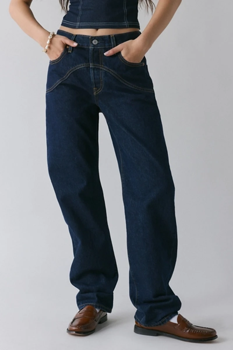 Levi’s® 501 ‘90s Western Mid-Rise Straight Jean