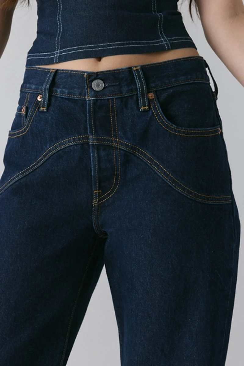 Levi’s® 501 ‘90s Western Mid-Rise Straight Jean