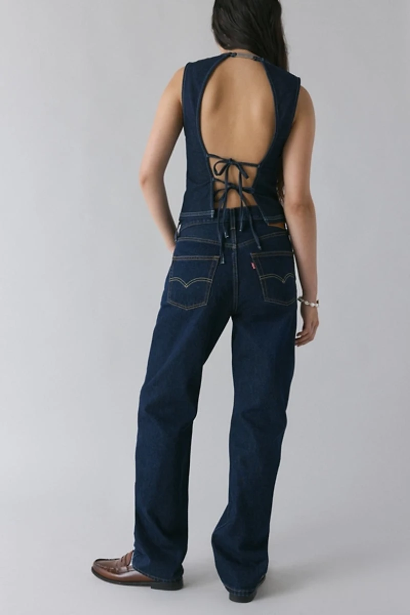 Levi’s® 501 ‘90s Western Mid-Rise Straight Jean