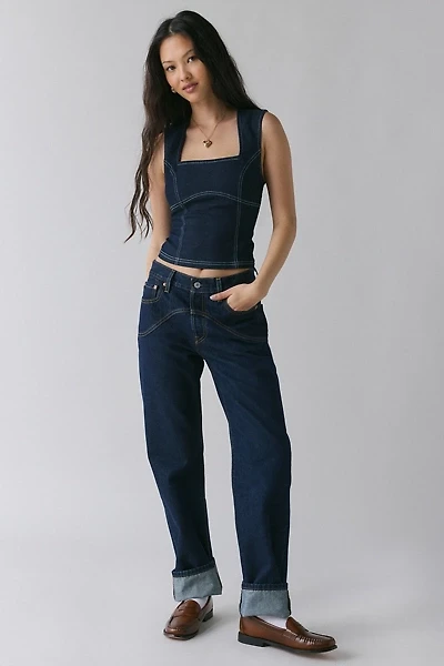 Levi’s® 501 ‘90s Western Mid-Rise Straight Jean