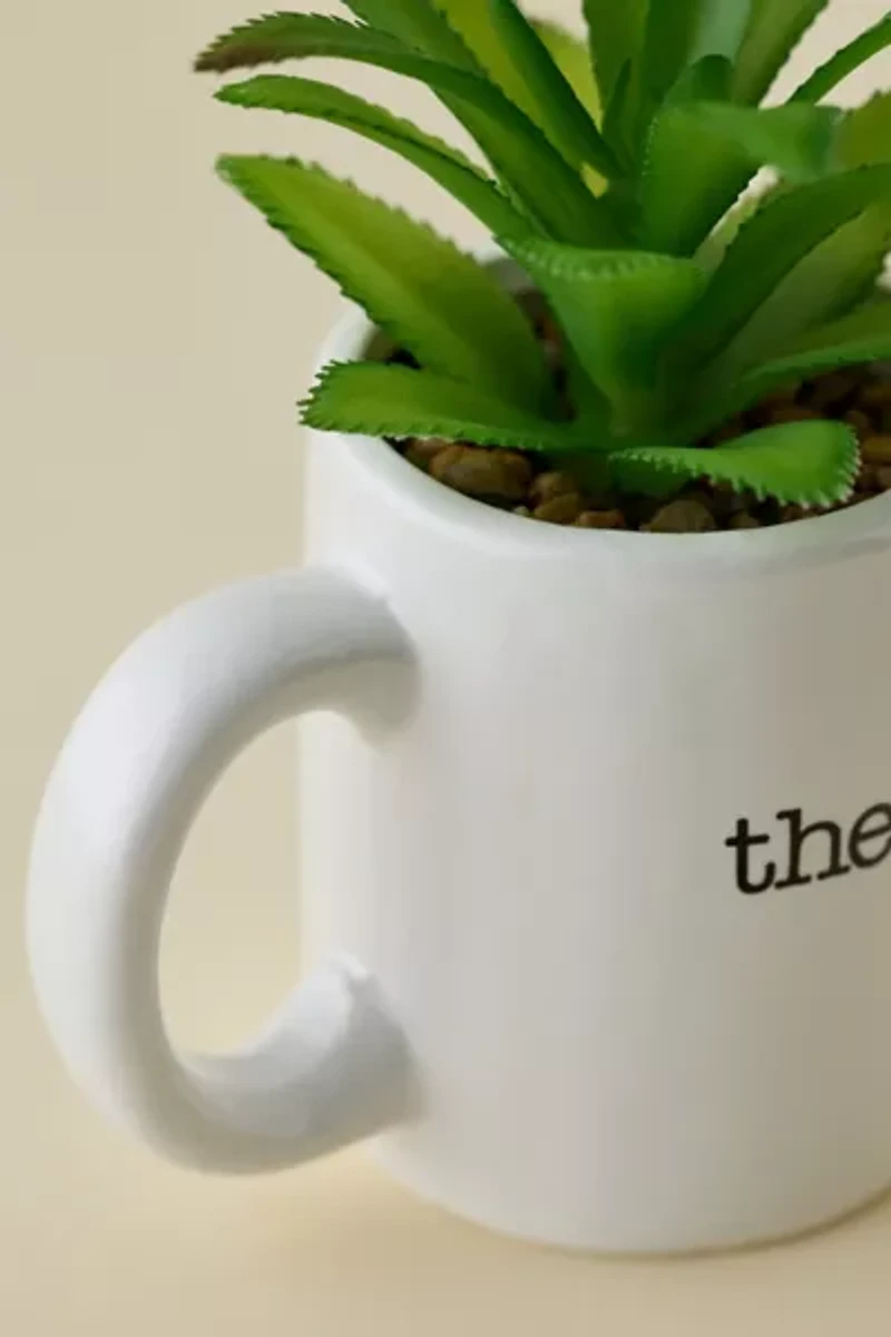 The Office World’s Best Boss Mug Succulent Planter