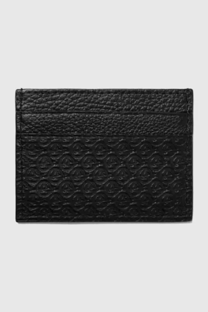 Fugazi Monogram Leather Cardholder