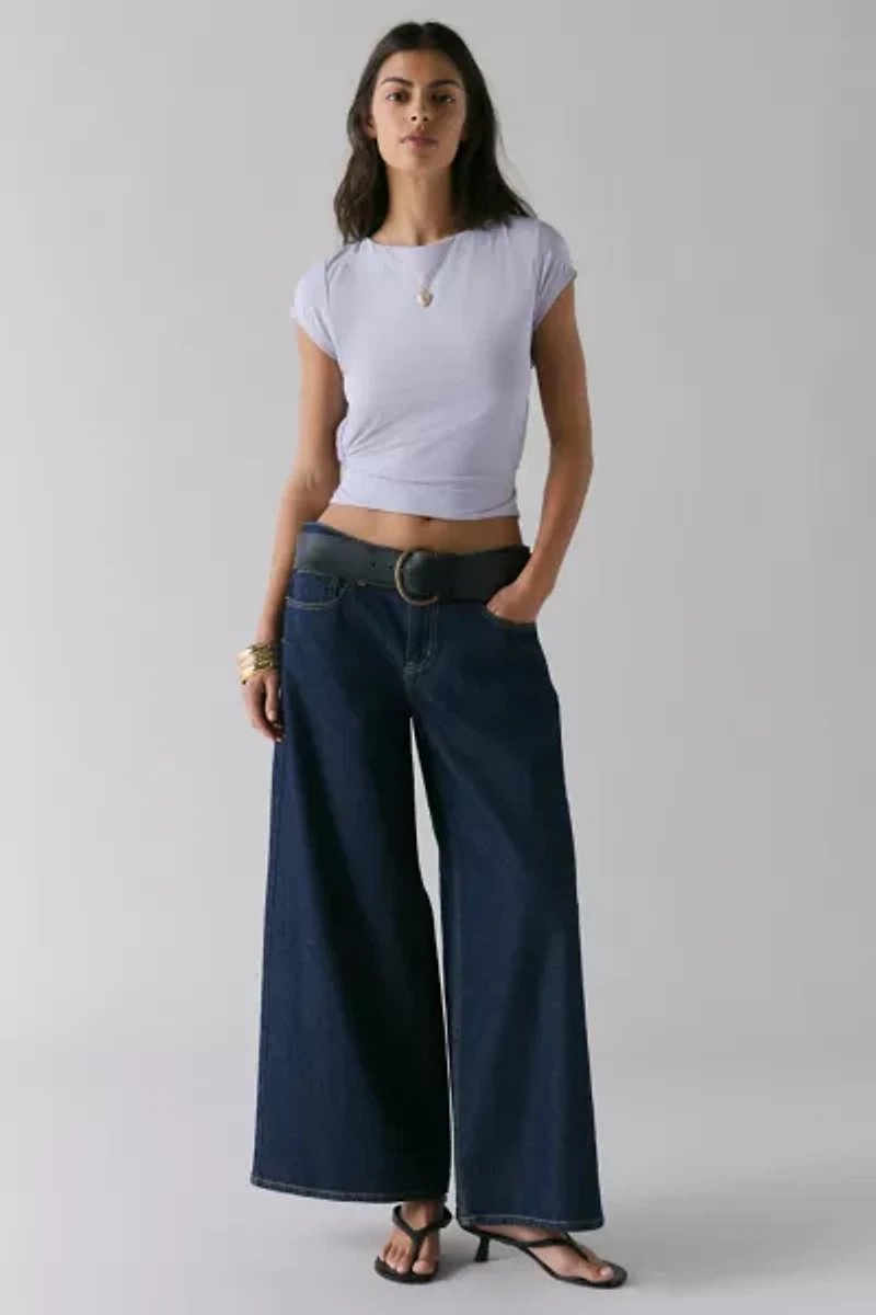 Kimchi Blue Dani Open-Back Tie Tee