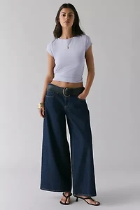 Kimchi Blue Dani Open-Back Tie Tee