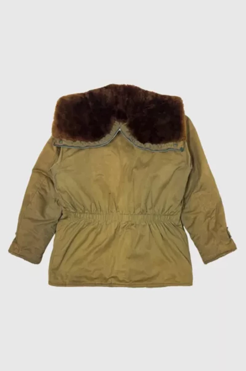Vintage 1940’s Hercules Faded & Repaired Hooded Parka
