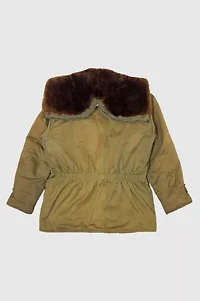 Vintage 1940’s Hercules Faded & Repaired Hooded Parka