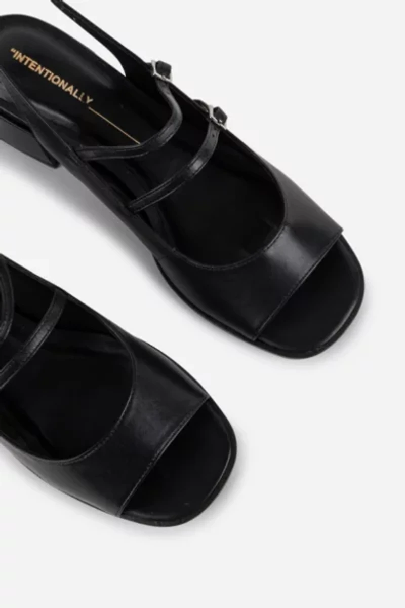 Intentionally Blank Peaches Slingback Heel