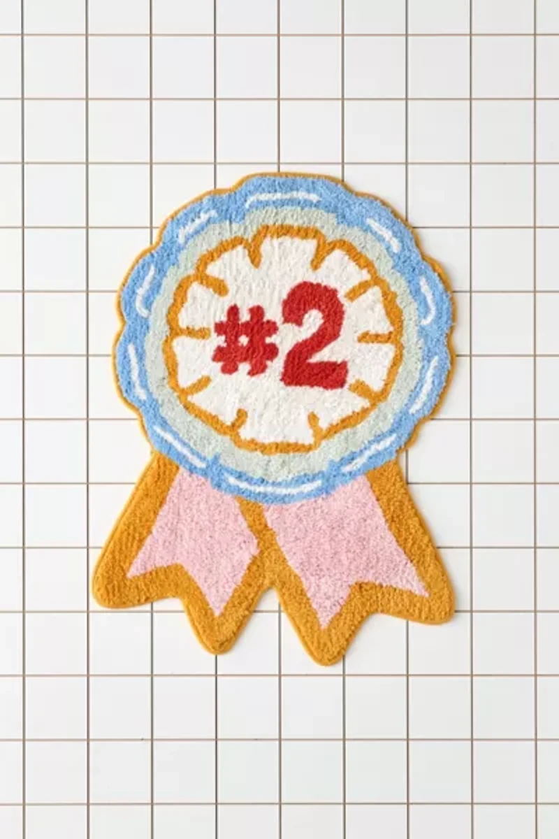 Silly Awards Tufted Bath Mat