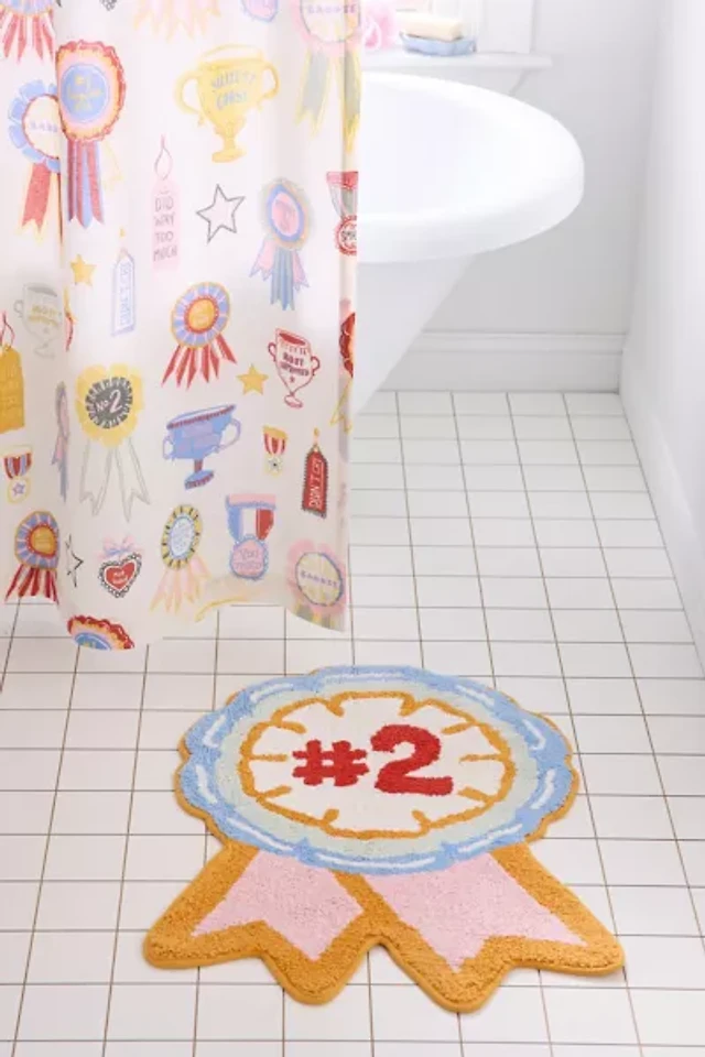 Silly Awards Tufted Bath Mat