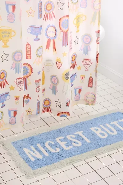 Silly Awards Tufted Bath Mat